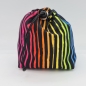 Preview: Futterbeutel basic, Rainbow-black